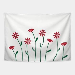 Tiny little red flowers Tapestry