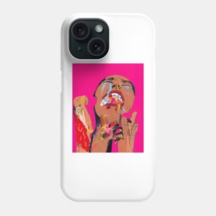 toxic positivity Phone Case