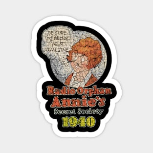 Radio Orphan Annie's Secret Society A Christmas Story Magnet