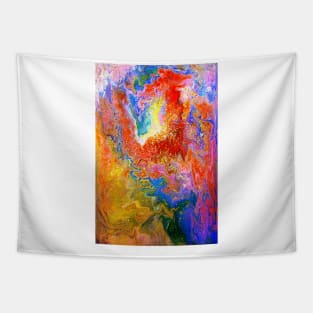 Abstraction game color Tapestry