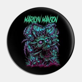 MANSON MARILYN BAND Pin