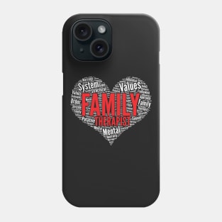 Family Therapist Heart Marriage design Phone Case