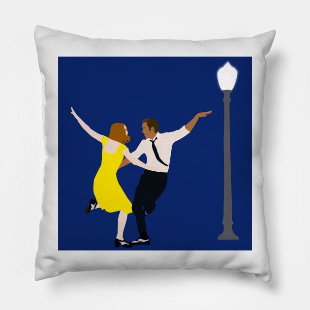 La La Land Pillow by ClaraMceneff