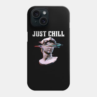 Just Chill-Greek Sculpture Phone Case