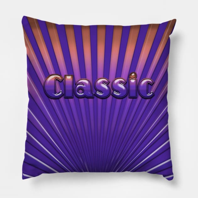 Classic Pillow by Sinmara