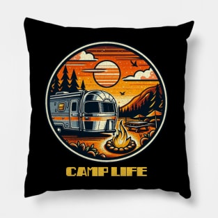 Warm evening airstream Pillow