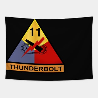 11th Armored Division - Thunderbolt wo Txt Tapestry