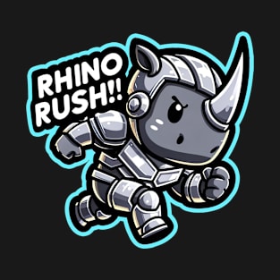 Rhino Rush: Charge into Adventure T-Shirt