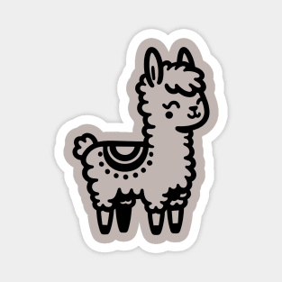 Cute Llama Magnet