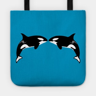 Killer Whale Kiss Tote