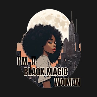 Black Magic Urban Woman T-Shirt