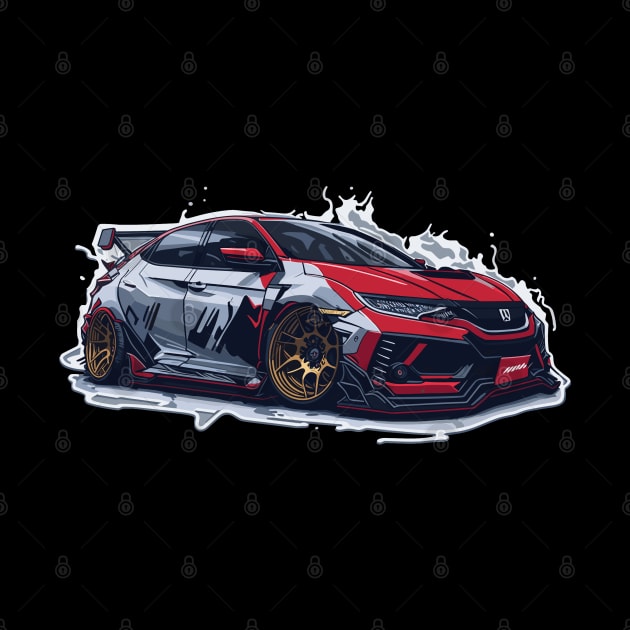 Honda Civic Type R JDM Tuning Modified by TaevasDesign