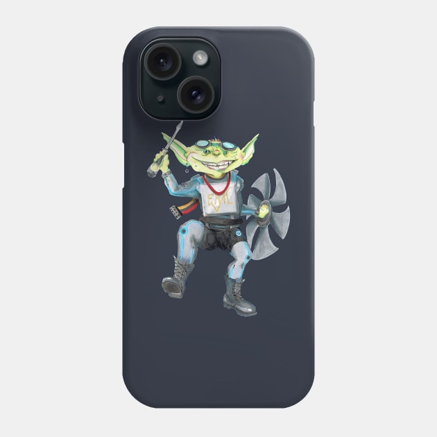 Tech Gremlin - Why I Can't Have Nice Things Phone Case by FishWithATopHat