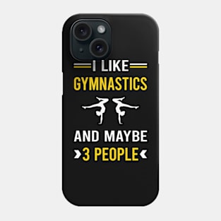 3 People Gymnastics Gymnast Phone Case