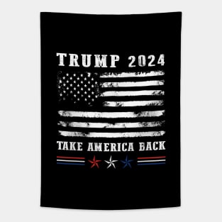 Trump 2024 Take America Back American Tapestry