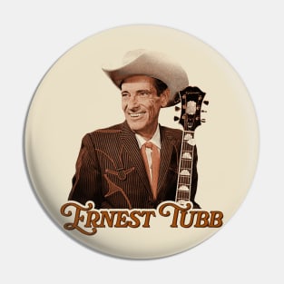 Ernest Tubb ))(( Sepia Classic Country Honky Tonk Tribute Pin