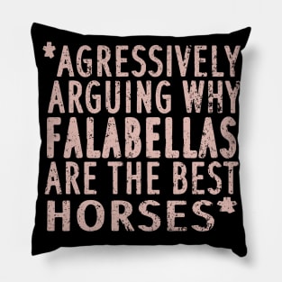 Falabella horse horse breed show jumping saddle Pillow