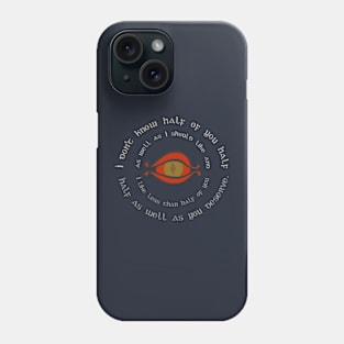 Bilbo's Goodbye Phone Case