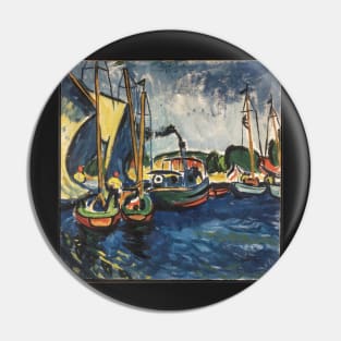 max pechstein artworks with boats Pin
