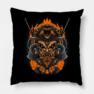 Samurai Artwork Pillow