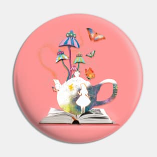 Book Worms Pin