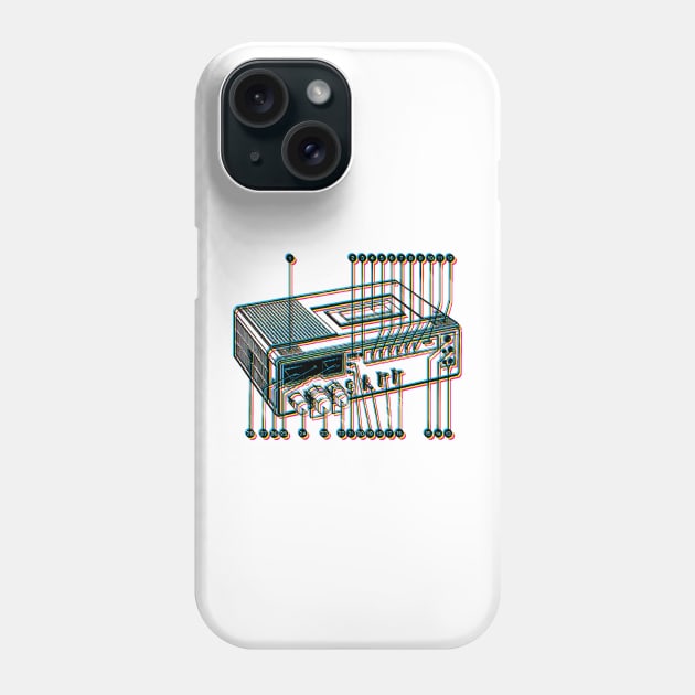 CB Radio / Amateur Radio Phone Case by RCDBerlin