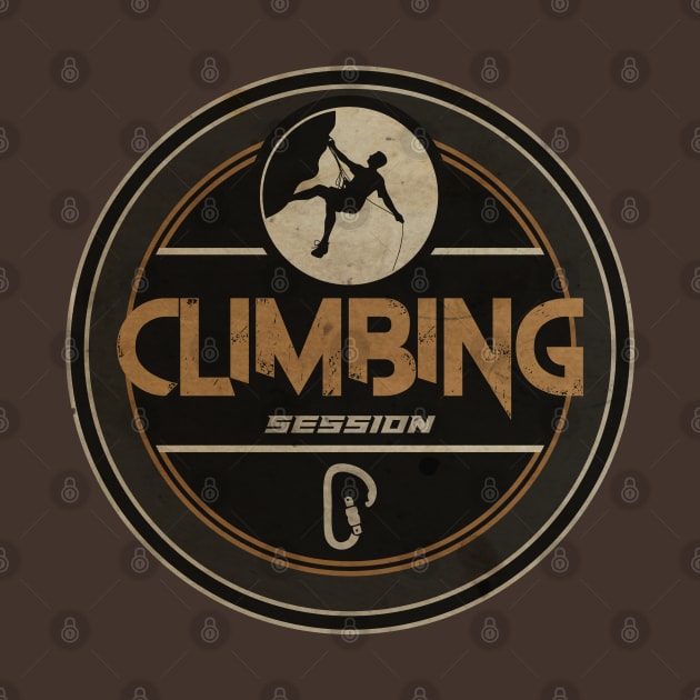 Climbing Session by CTShirts