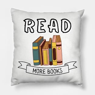 Read More Books Pillow