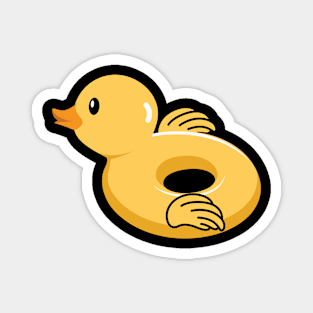 Summer Kawaii Duck Swim Float Magnet