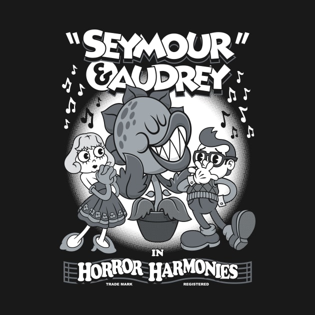 Horror Harmonies - Vintage Cartoon Seymour - Rubber Hose Style by Nemons