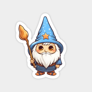 Blue Wizard Magnet