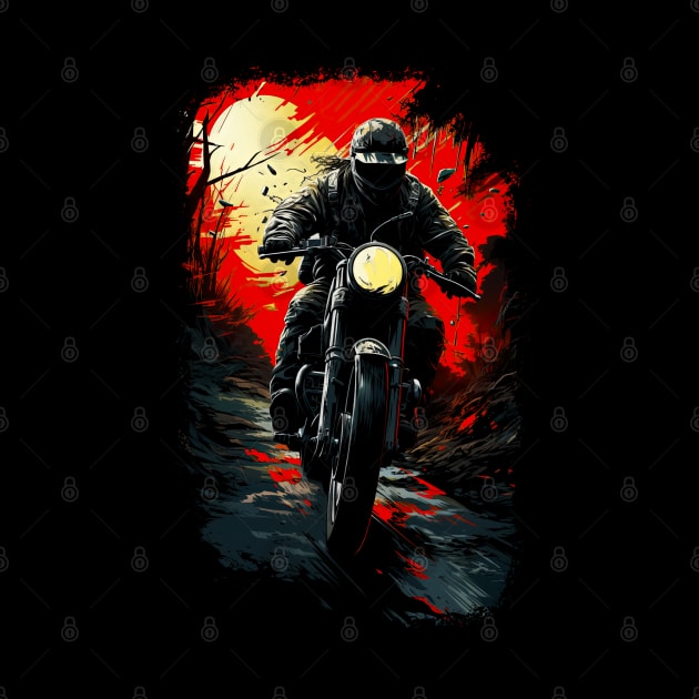 Hell Rider by Allbestshirts