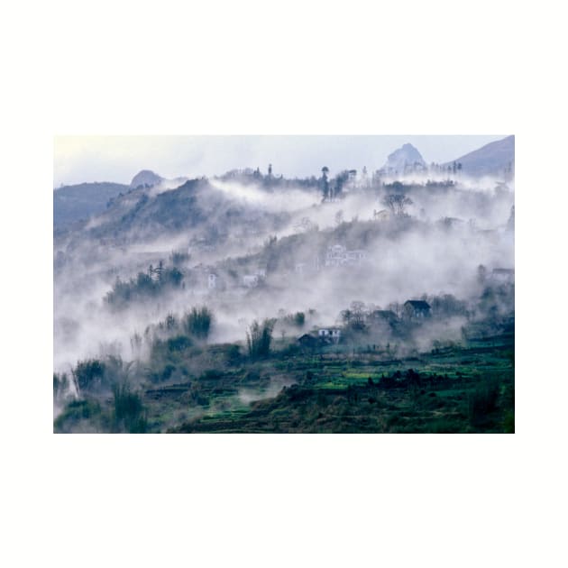 Foggy Mountain in Vietnam by SILVA_CAPITANA