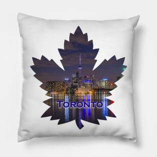 Toronto Maple Leafs Skyline Pillow