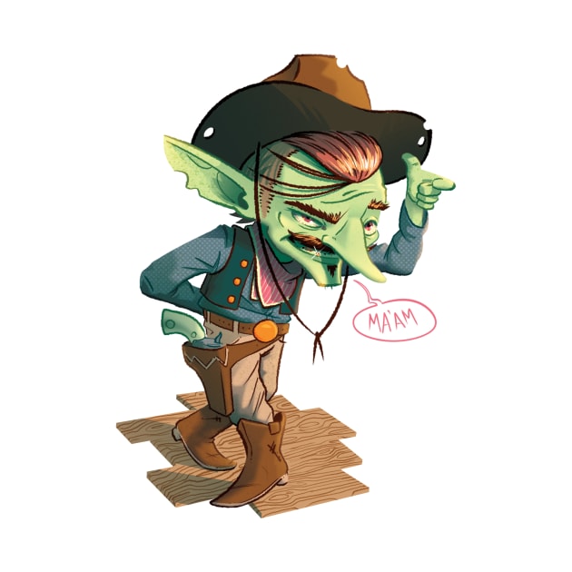 Goblin Gunslinger by kyl_armstrong