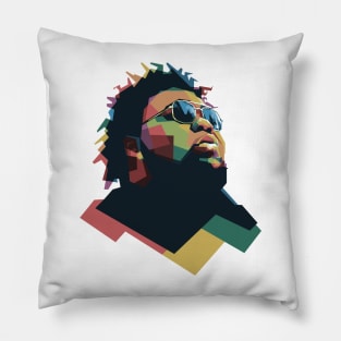 American Rapper Pillow