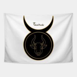 Taurus Astrological Zodiac sign Tapestry