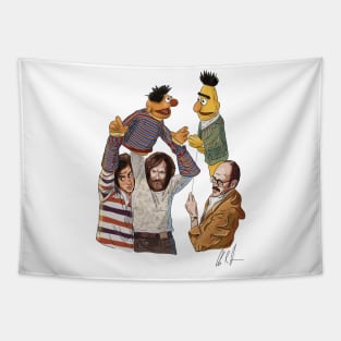 Jim & Ernie & Frank & Bert Tapestry