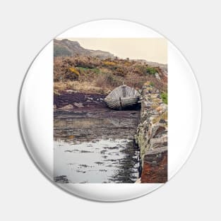 Boat near Rock Island, County Cork, Ireland Pin