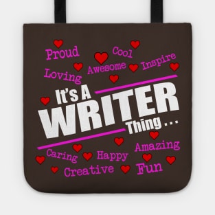 Writer Tote