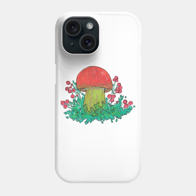 Mushroom Phone Case by iisjah