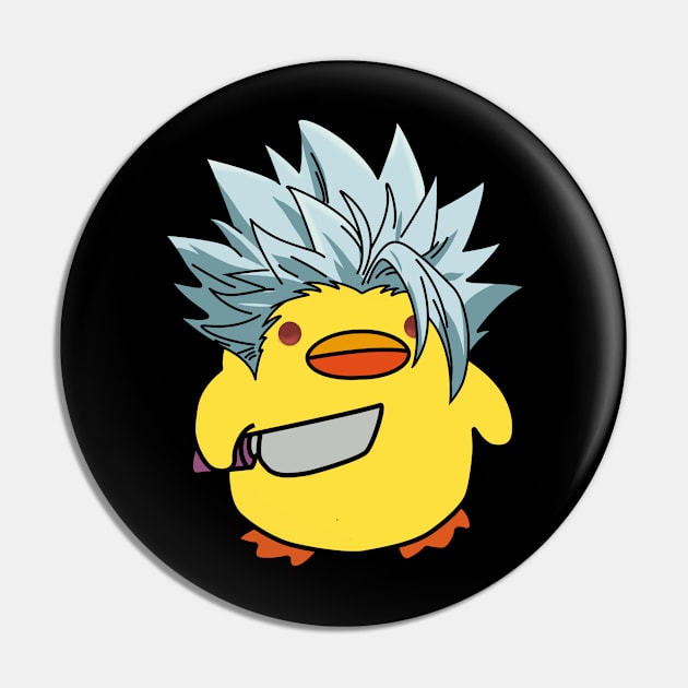 Ban, duck with knife! Pin by Anime Meme's