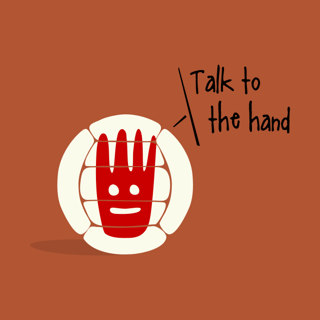 Talk to the hand by Pigbanko