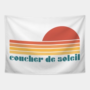 Sunset - Coucher de Soleil Tapestry