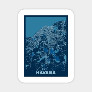 Havana - Cuba Peace City Map Magnet