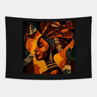 African Print Design Tapestry