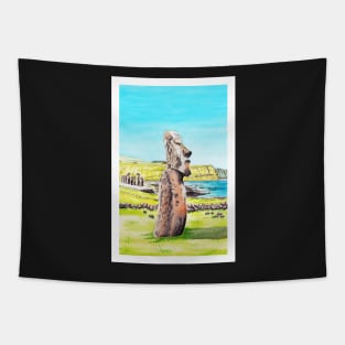 Chile, Isla De Pascua Tapestry