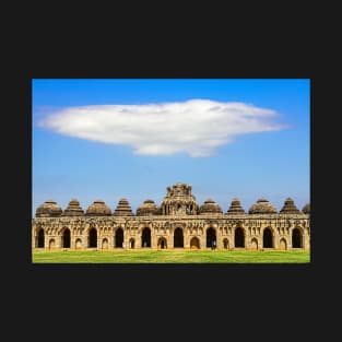 Elephant Stables, Hampi. T-Shirt