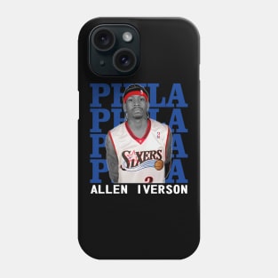 Philadelphia 76ers Allen Iverson Phone Case