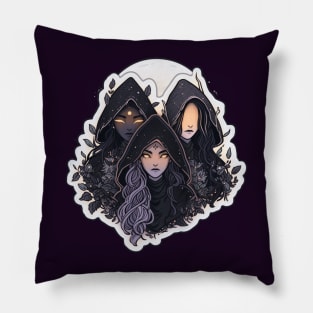 Pastel Goth Coven Pillow